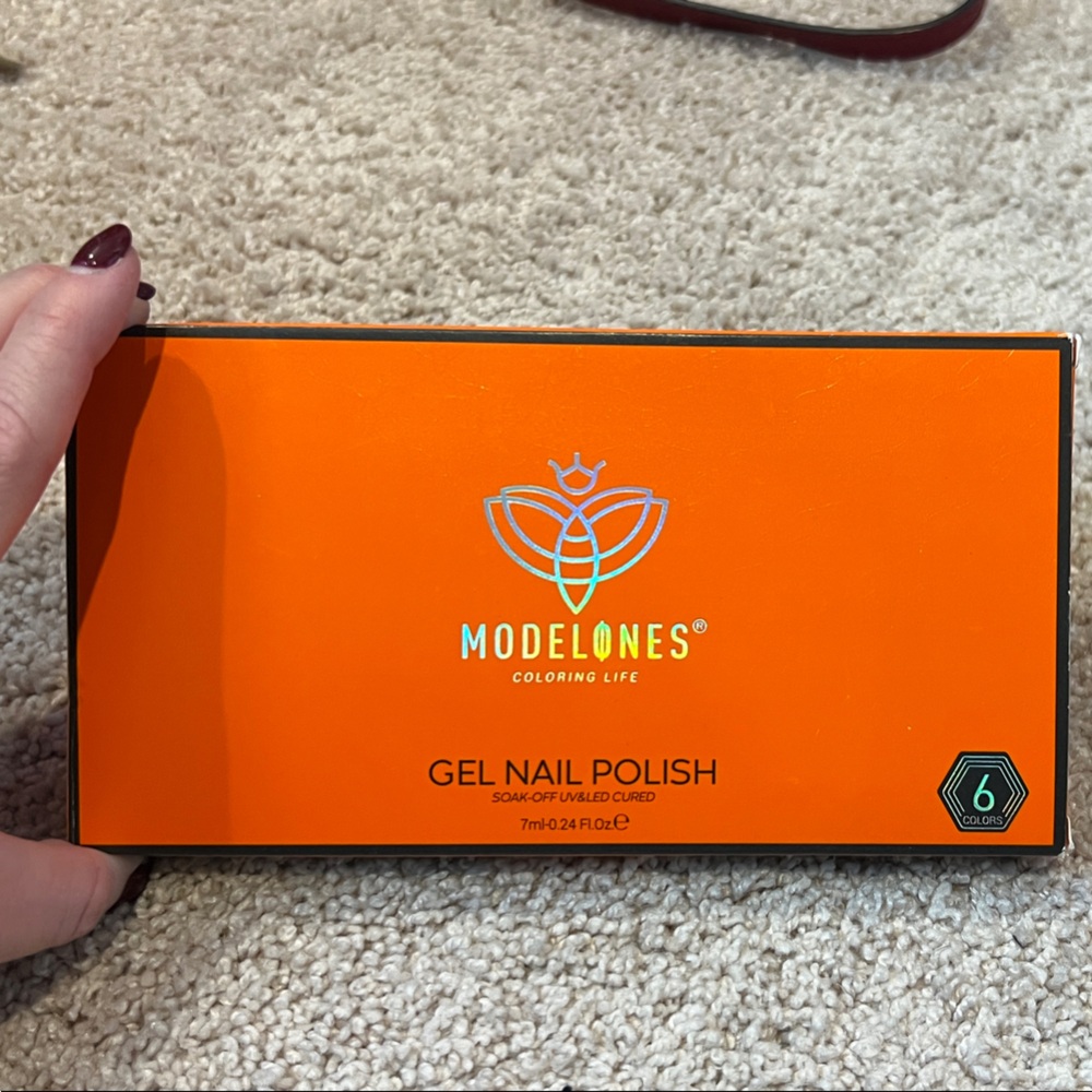 New Pinks/Berry Gel Nail Polish Set